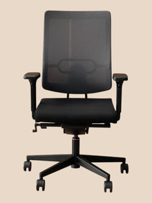 Refurbished Sedus black dot net Mesh Chair – Black image 3