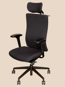 Senator Agitus High-Back Mesh Chair with Headrest – Refurbished image 3