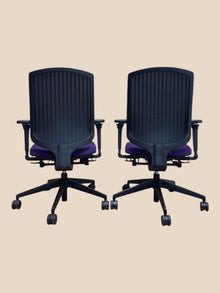 Refurbished Senator Clipper Mesh Chair – Purple image 4