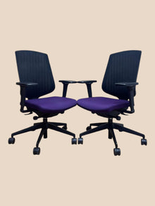 Refurbished Senator Clipper Mesh Chair – Purple image 5