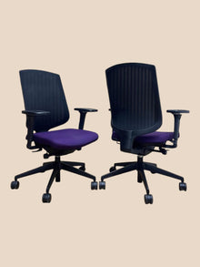 Refurbished Senator Clipper Mesh Chair – Purple image 2