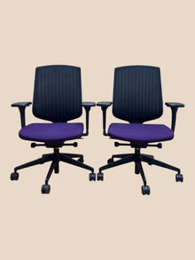 Refurbished Senator Clipper Mesh Chair – Purple image 6