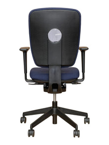 Refurbished Senator Dash Chair – Blue Fabric image 5