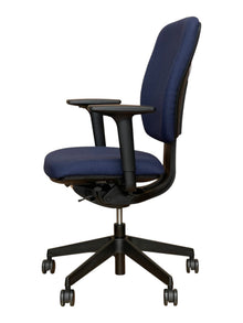 Refurbished Senator Dash Chair – Blue Fabric image 6