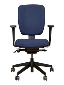 Refurbished Senator Dash Chair – Blue Fabric image 1