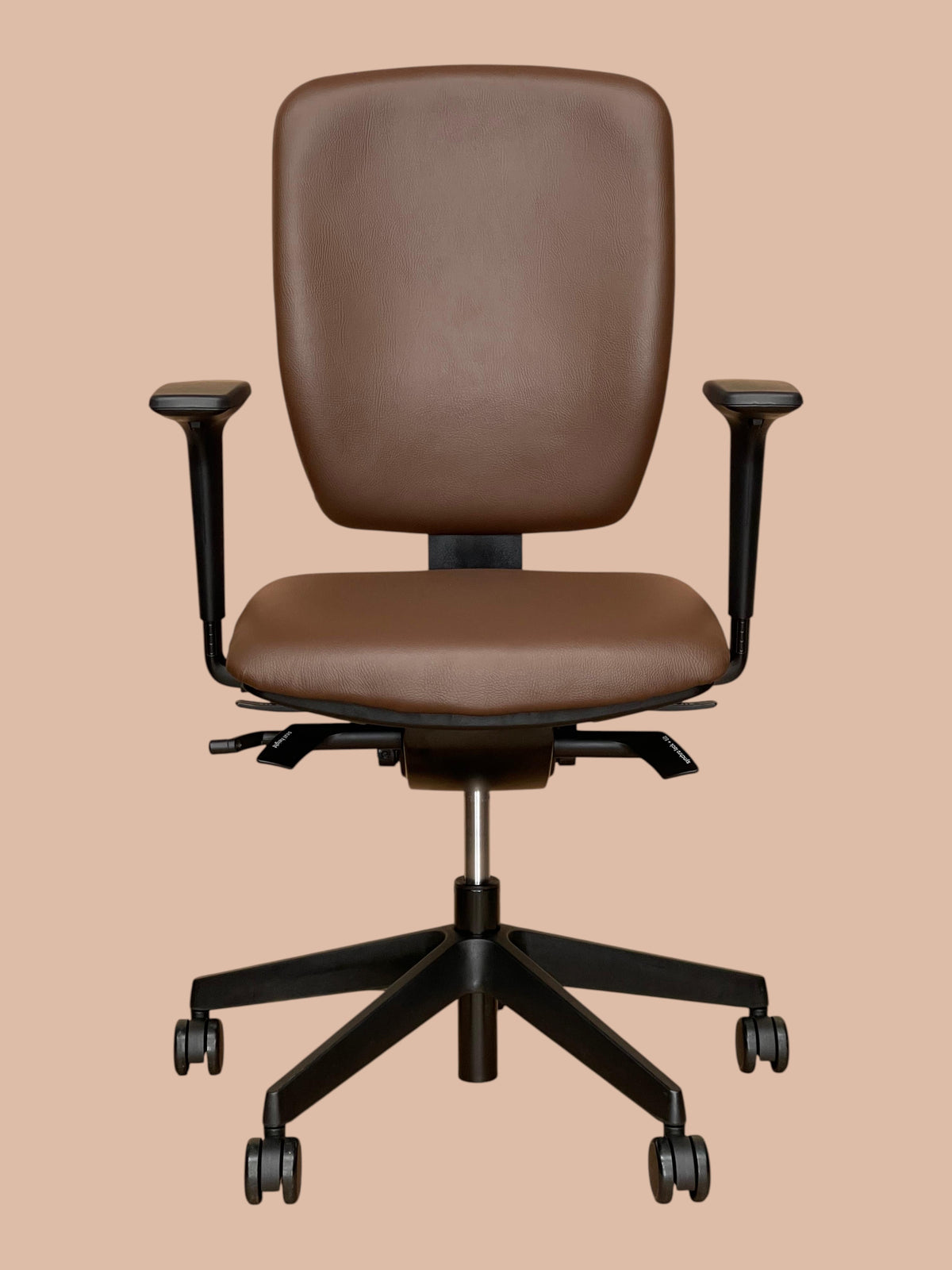 Refurbished Senator Dash Fully Adjustable Chair – Brown PU
