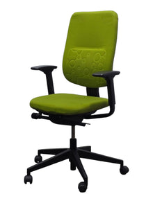 Refurbished Steelcase Reply Ergonomic Task Chair – Lime Green image 2