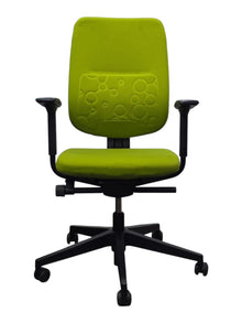Refurbished Steelcase Reply Ergonomic Task Chair – Lime Green image 3
