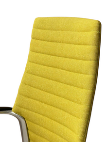 Verco Global Accord High-Back Chair – Green & Cream – Refurbished image 7