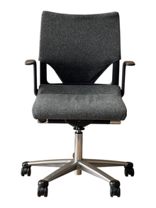 Wilkhahn Modus Task Chair – Grey Fabric – Refurbished image 1