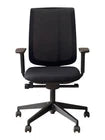 Refurbished Steelcase Reply Air Office Chair – Black Mesh and Fabric image 2
