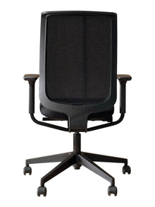 Refurbished Steelcase Reply Air Office Chair – Black Mesh and Fabric image 3