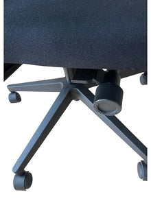 Refurbished Steelcase Reply Air Office Chair – Black Mesh and Fabric image 8